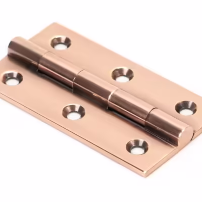 Polished Bronze 2.5" Butt Hinge (pair)