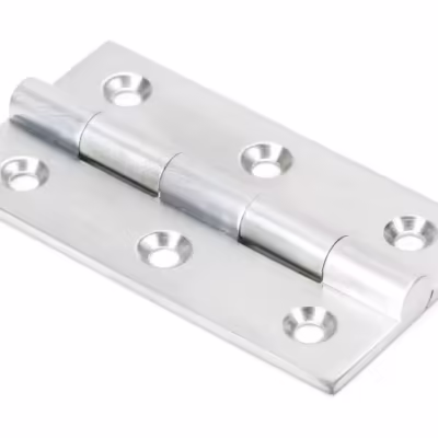 Satin Chrome 2.5" Butt Hinge (pair)