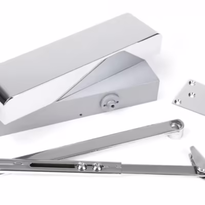 Polished Chrome Size 2-5 Door Closer & Cover