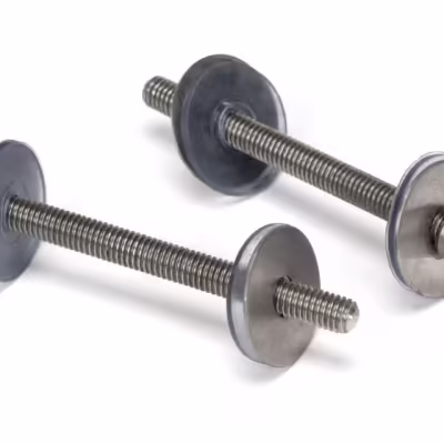 Satin SS (304) 100mm Back to Back Fixings for T Bar (2)