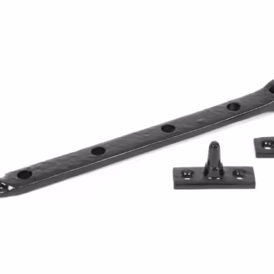 Black 11" Rosehead Stay