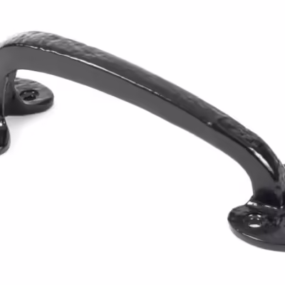 Black Cast 8" Gothic Pull Handle