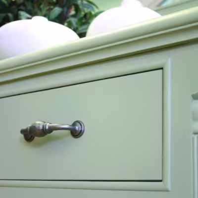 Natural Smooth 5" Hammered D Handle - Image 4
