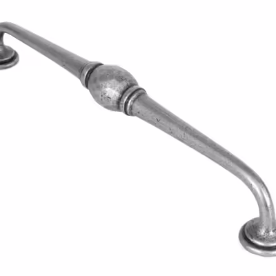 Natural Smooth 10" Hammered D Handle