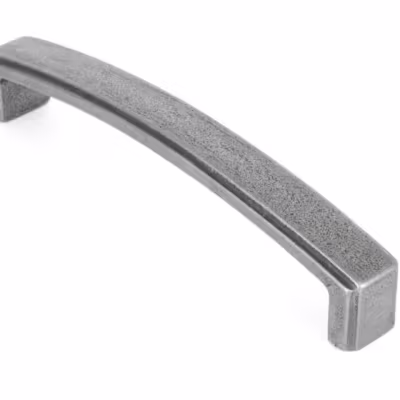 Natural Smooth 5 1/2" Ribbed Pull Handle
