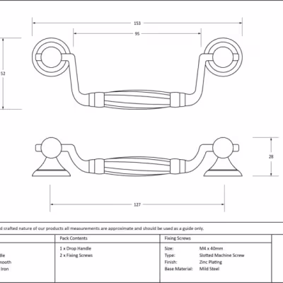 Natural Smooth Drop Handle - Image 3