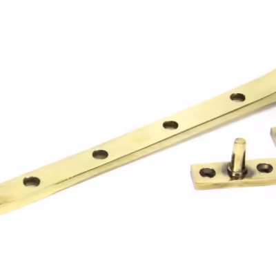 Aged Brass 10" Monkeytail Stay