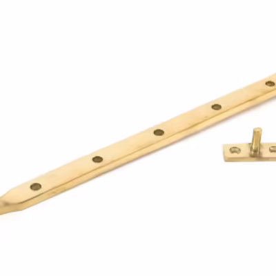 Polished Brass 12" Monkeytail Stay