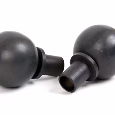 Beeswax Ball Curtain Finial (pair)
