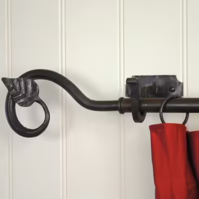 Beeswax Leaf Curtain Finial (pair) - Image 4