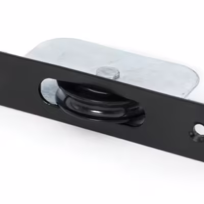Black Square Ended Sash Pulley 75kg