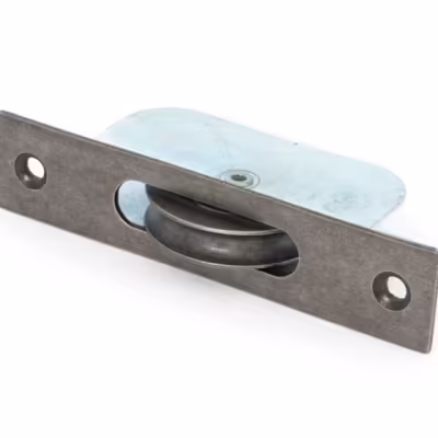 Antique Pewter Square Ended Sash Pulley 75kg