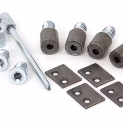 Antique Pewter Secure Stops (Pack of 4)