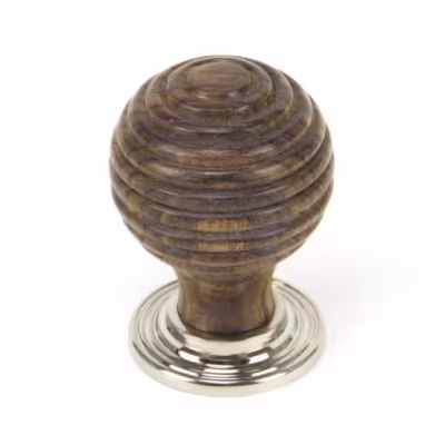Rosewood and PN Beehive Cabinet Knob 35mm