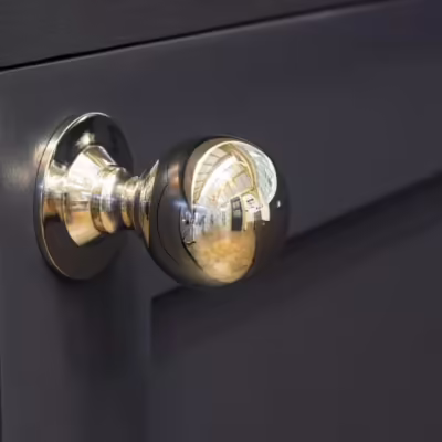 Polished Nickel Ball Cabinet Knob 39mm - Image 4