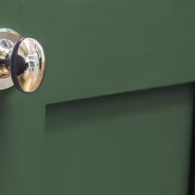 Polished Nickel Oval Cabinet Knob - Image 4