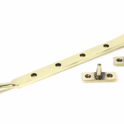 Aged Brass 10" Reeded Stay