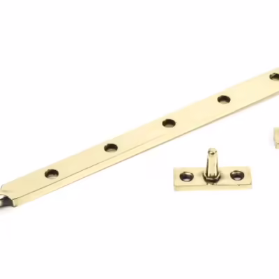 Aged Brass 12" Reeded Stay
