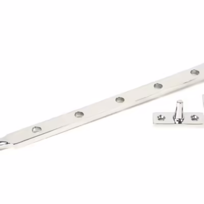 Polished Nickel 12" Reeded Stay