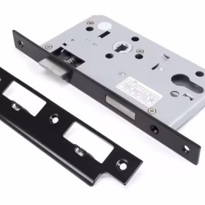 Black 60mm Backset 72mm Centre - Euro Sashlock