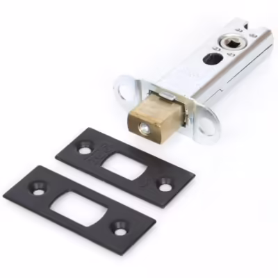 Black 3" Heavy Duty Tubular Deadbolt