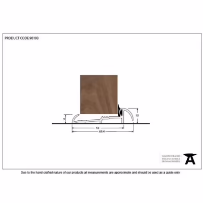 Aluminium 2134mm OUM/4 Threshold - Image 2