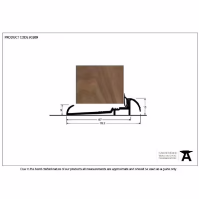 Black 914mm OUM/6 Threshold - Image 2