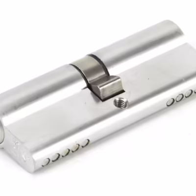 Satin Chrome 40/40 Euro Cylinder