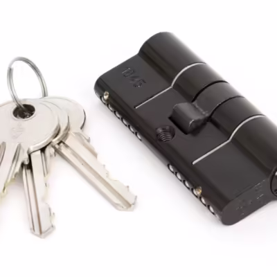 Black 35/35 6pin Euro Cylinder