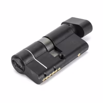 Black 30/30 6pin Euro Cylinder/Thumbturn