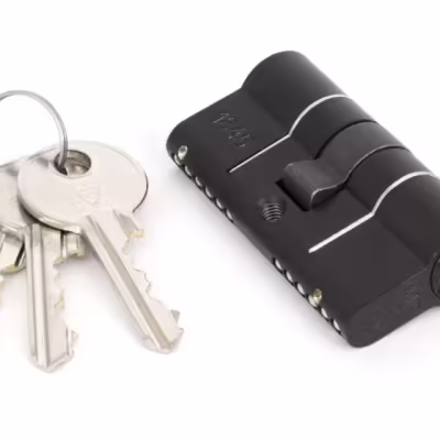 Black 30/30 6pin Euro Cylinder KA