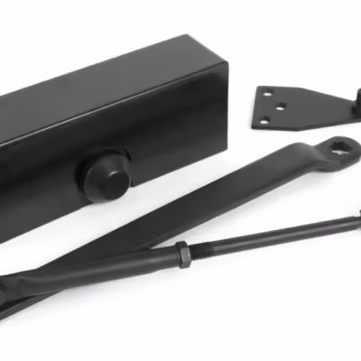 Black Size 3 Door Closer & Cover
