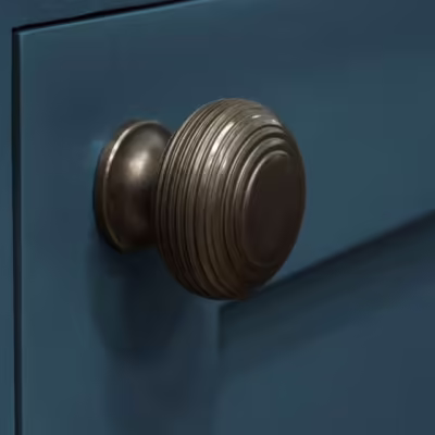 Aged Bronze Beehive Cabinet Knob 40mm - Image 4
