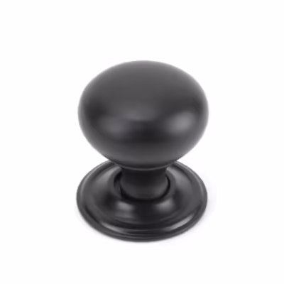 Aged Bronze Mushroom Cabinet Knob 32mm