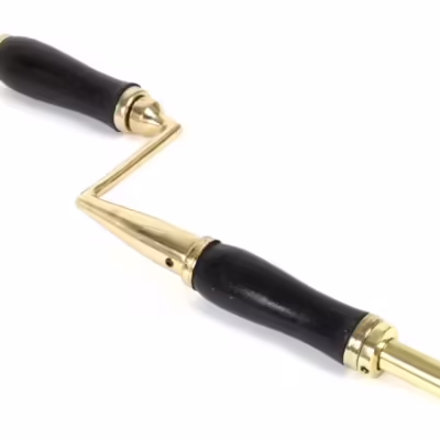 Lacquered Brass 1-2m Telescopic Window Winder