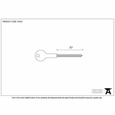 Chubb Long Security Star Key - Image 2