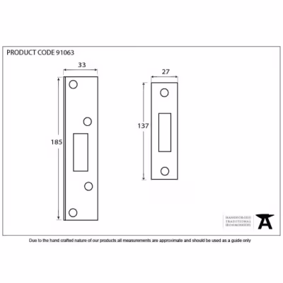 Black ½" Rebate Kit for Deadlock - Image 3