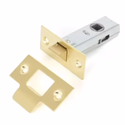 Electro Brassed 2½" Tubular Mortice Latch