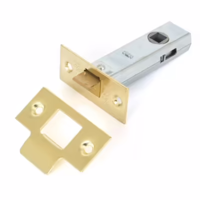 Electro Brassed 3" Tubular Mortice Latch