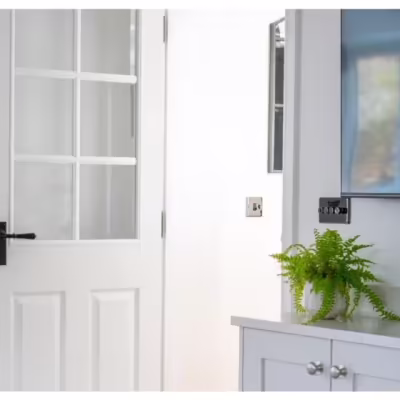 Black 3" Tubular Mortice Latch - Image 3