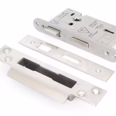 SSS 2½" 5 Lever H/Duty BS Sash Lock KA
