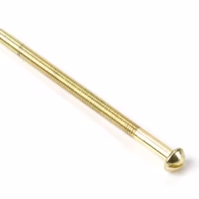 Polished Brass M5 x 90mm Male Bolt (1)