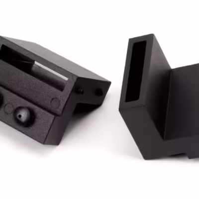 100kg Black Sliding Door Hardware Kit (2m Track) - Image 4