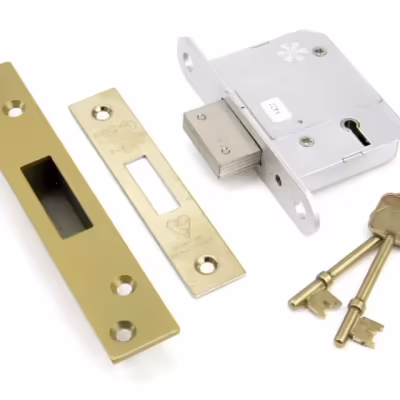 PVD 2½" 5 Lever BS Deadlock
