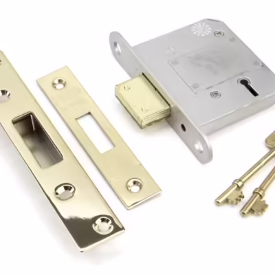 PVD 3" 5 Lever BS Deadlock