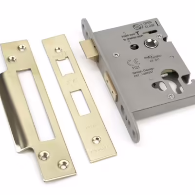 PVD 3" Euro Profile Sash Lock