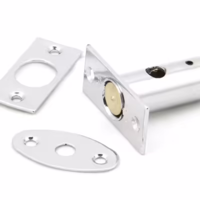 Polished Chrome Security Window Bolt