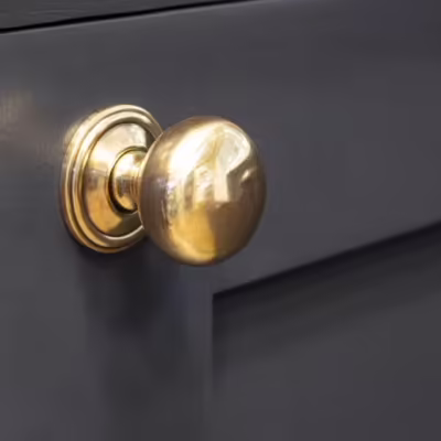 Polished Bronze Mushroom Cabinet Knob 32mm - Image 4