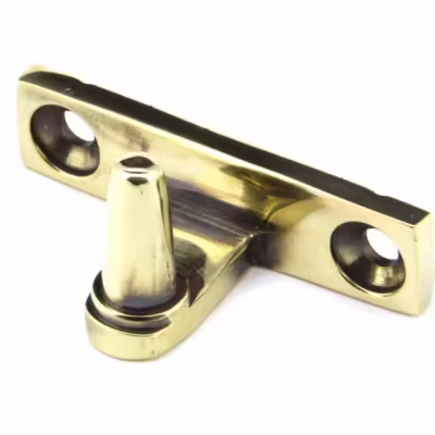 Aged Brass Cranked Stay Pin