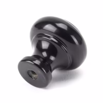 Black Regency Cabinet Knob - Small - Image 3